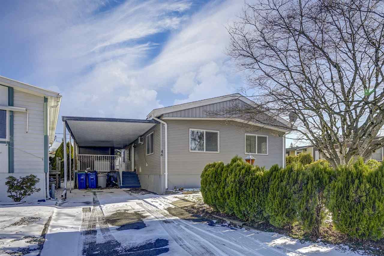 Main Photo: 46 31313 LIVINGSTONE AVENUE in : Abbotsford West Manufactured Home for sale : MLS®# R2337850