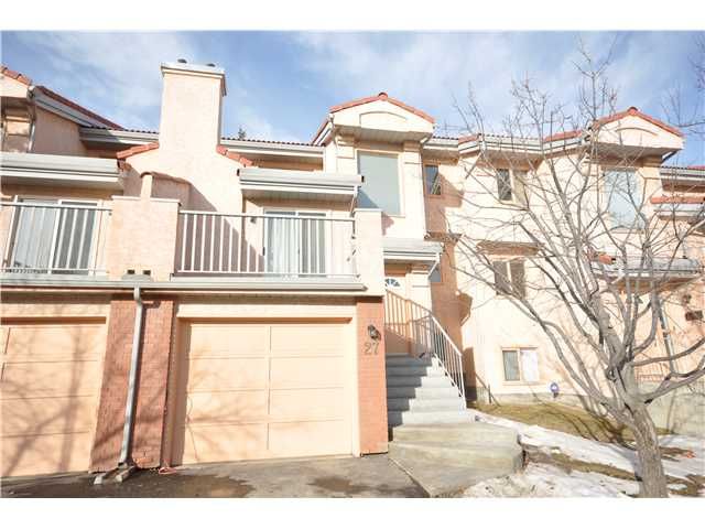 Main Photo: 27 5810 PATINA Drive SW in CALGARY: Prominence_Patterson Townhouse for sale (Calgary)  : MLS®# C3597559