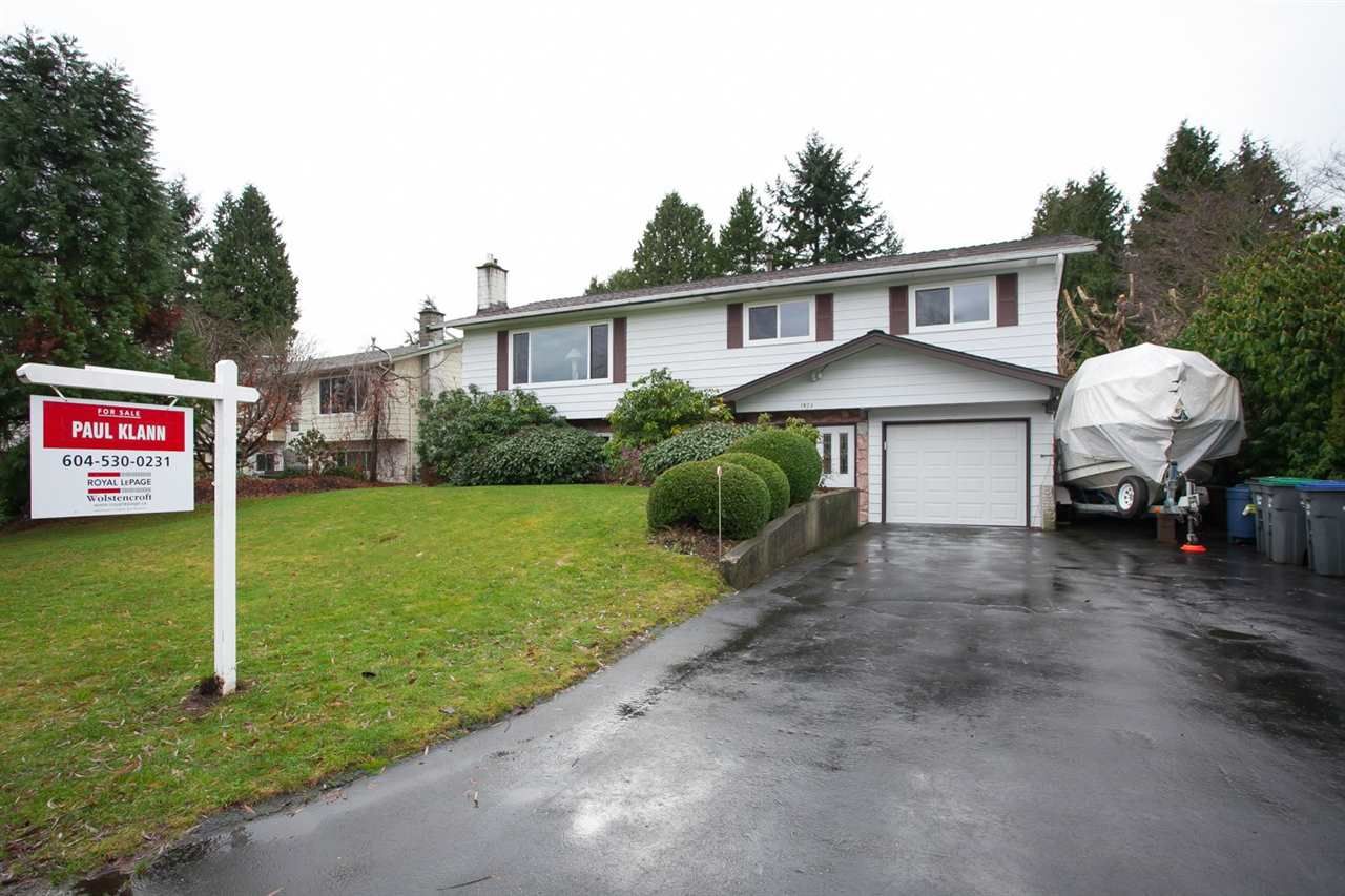 Main Photo: 1923 IRIS Place in Surrey: King George Corridor House for sale (South Surrey White Rock)  : MLS®# R2027218