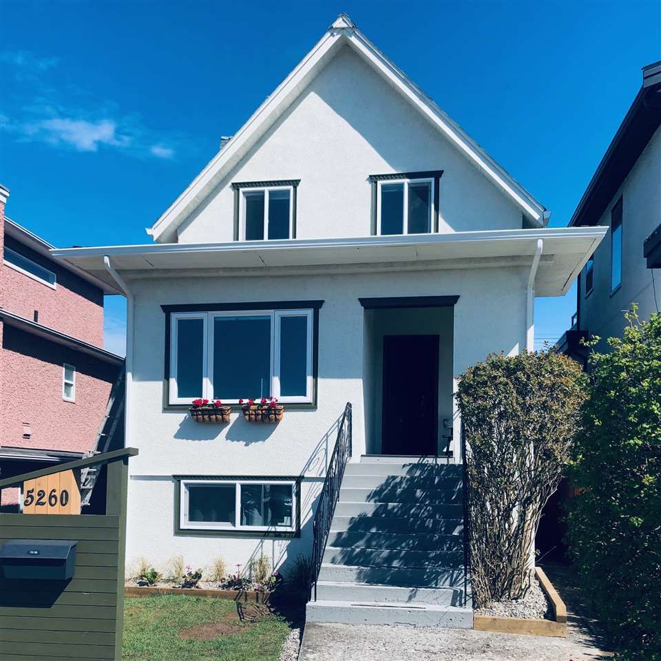 Main Photo: 5260 INVERNESS Street in Vancouver: Knight House for sale (Vancouver East)  : MLS®# R2452230