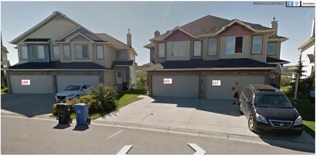 Main Photo: 117, 121 & 129 Evansmeade Point NW in Calgary: Evanston Duplex for sale : MLS®# A1066720