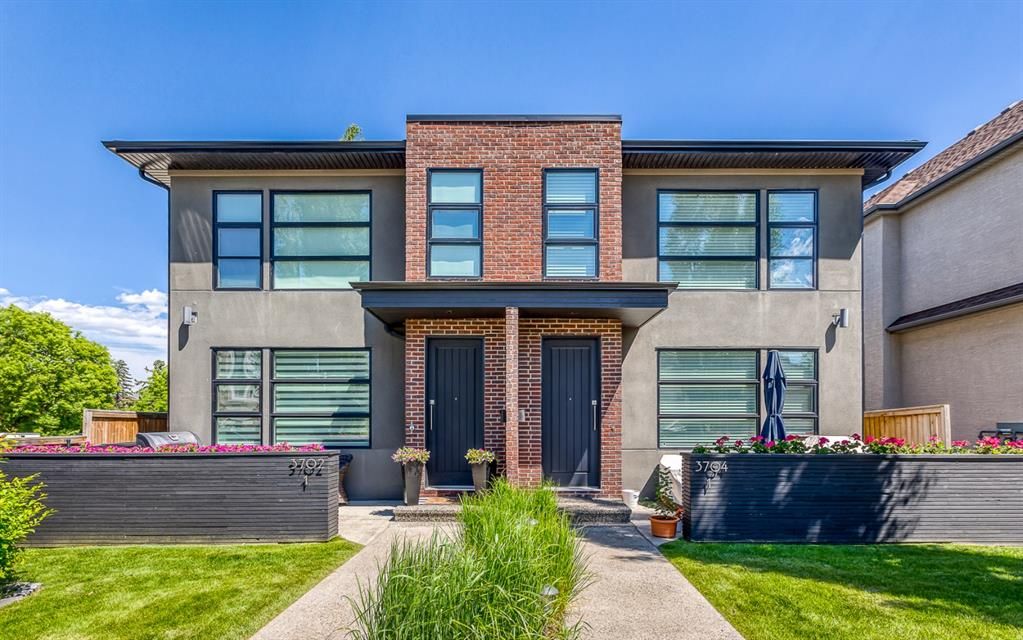 Main Photo: 1 3702 16 Street SW in Calgary: Altadore Row/Townhouse for sale : MLS®# A1122610