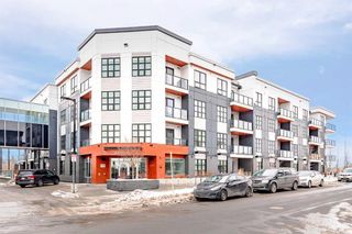 Photo 1: 205 383 Smith Street NW in Calgary: University District Apartment for sale : MLS®# A2107452