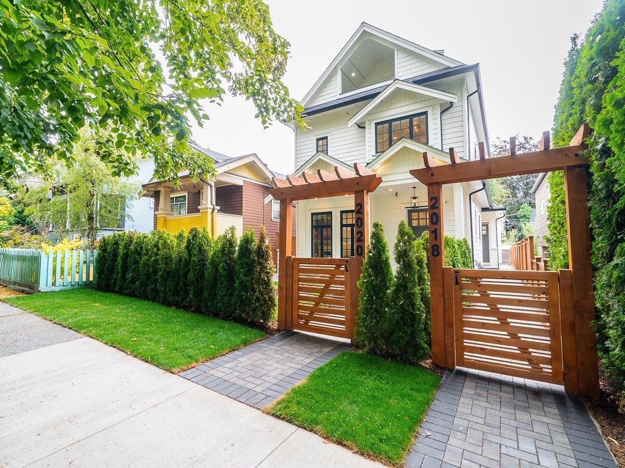 Main Photo: 2020 GRAVELEY STREET in Vancouver: Grandview Woodland 1/2 Duplex for sale (Vancouver East)  : MLS®# R2803580