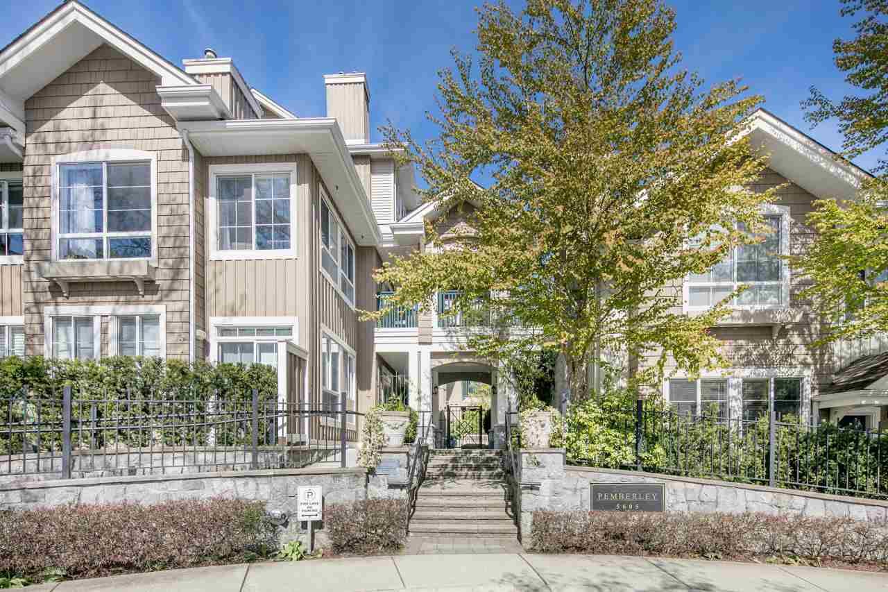 Main Photo: 109 5605 HAMPTON Place in Vancouver: University VW Condo for sale in "THE PEMBERLEY" (Vancouver West)  : MLS®# R2160612