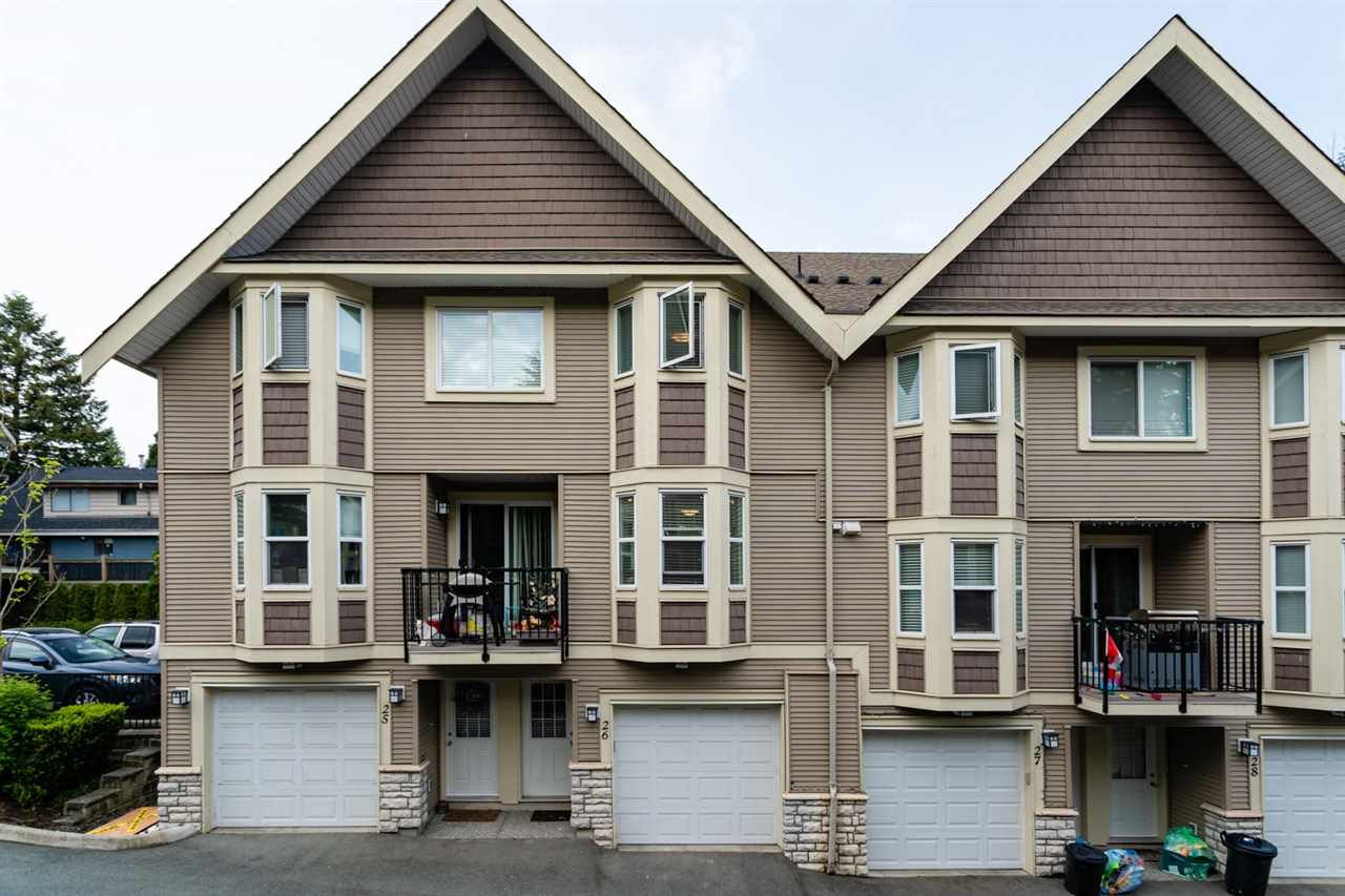 Main Photo: 26 33313 GEORGE FERGUSON Way in Abbotsford: Central Abbotsford Townhouse for sale in "Cedar Lane" : MLS®# R2462809