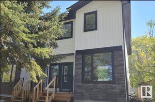 Photo 1: 8855 94 Street NW in Edmonton: Zone 18 House Half Duplex for sale : MLS®# E4332449