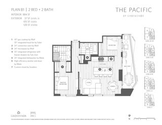 Photo 5: 301 889 PACIFIC Street in Vancouver: Downtown VW Condo for sale in "The Pacific" (Vancouver West)  : MLS®# R2815621