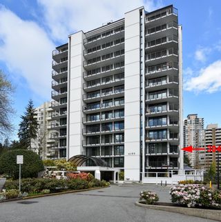 Photo 1: 304 4165 MAYWOOD Street in Burnaby: Metrotown Condo for sale in "Place on the Park" (Burnaby South)  : MLS®# R2681147