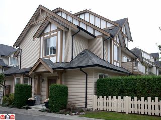 Photo 1: 42 18707 65TH Avenue in Surrey: Cloverdale BC Townhouse for sale in "The Legends" (Cloverdale)  : MLS®# F1124254