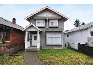 Photo 1: 2126 E 5TH Avenue in Vancouver: Grandview VE House for sale (Vancouver East)  : MLS®# V859698