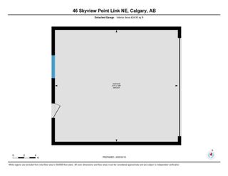 Photo 36: 46 Skyview Point Link NE in Calgary: Skyview Ranch Semi Detached for sale : MLS®# A1195627