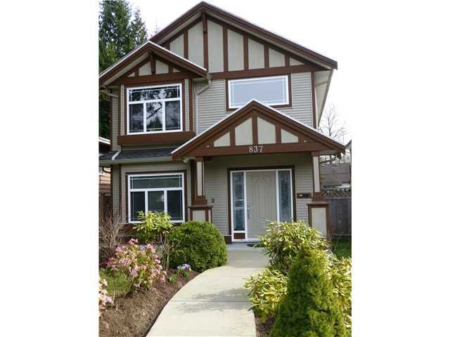 Main Photo: 837 GREENE Street in Coquitlam: Meadow Brook House for sale : MLS®# V1054686