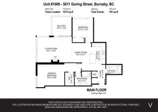 Photo 33: 1006 5611 GORING Street in Burnaby: Brentwood Park Condo for sale in "Legacy" (Burnaby North)  : MLS®# R2880853