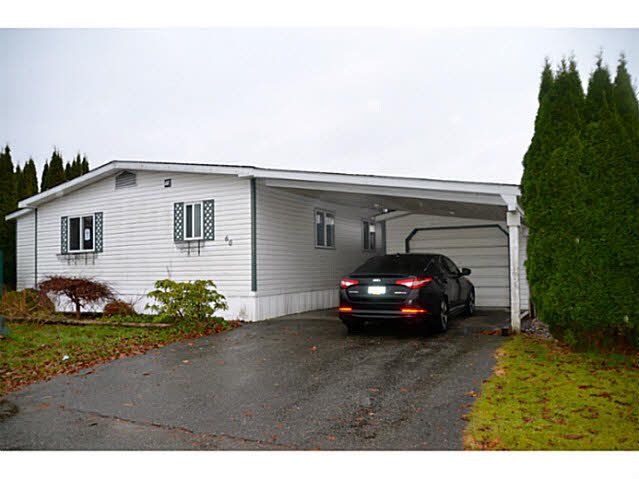 Main Photo: 60 41168 LOUGHEED HIGHWAY in : Dewdney Deroche Manufactured Home for sale : MLS®# F1428610