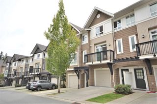 Photo 1: 46 1295 SOBALL Street in Coquitlam: Burke Mountain Townhouse for sale : MLS®# R2716136