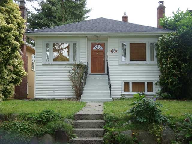 Main Photo: 4077 W 32ND Avenue in Vancouver: Dunbar House for sale (Vancouver West)  : MLS®# V903064