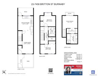 Photo 34: 23 7458 BRITTON Street in Burnaby: Edmonds BE Townhouse for sale (Burnaby East)  : MLS®# R2840443