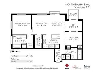 Photo 16: 904 1055 HOMER Street in Vancouver: Yaletown Condo for sale in "DOMUS" (Vancouver West)  : MLS®# R2173690