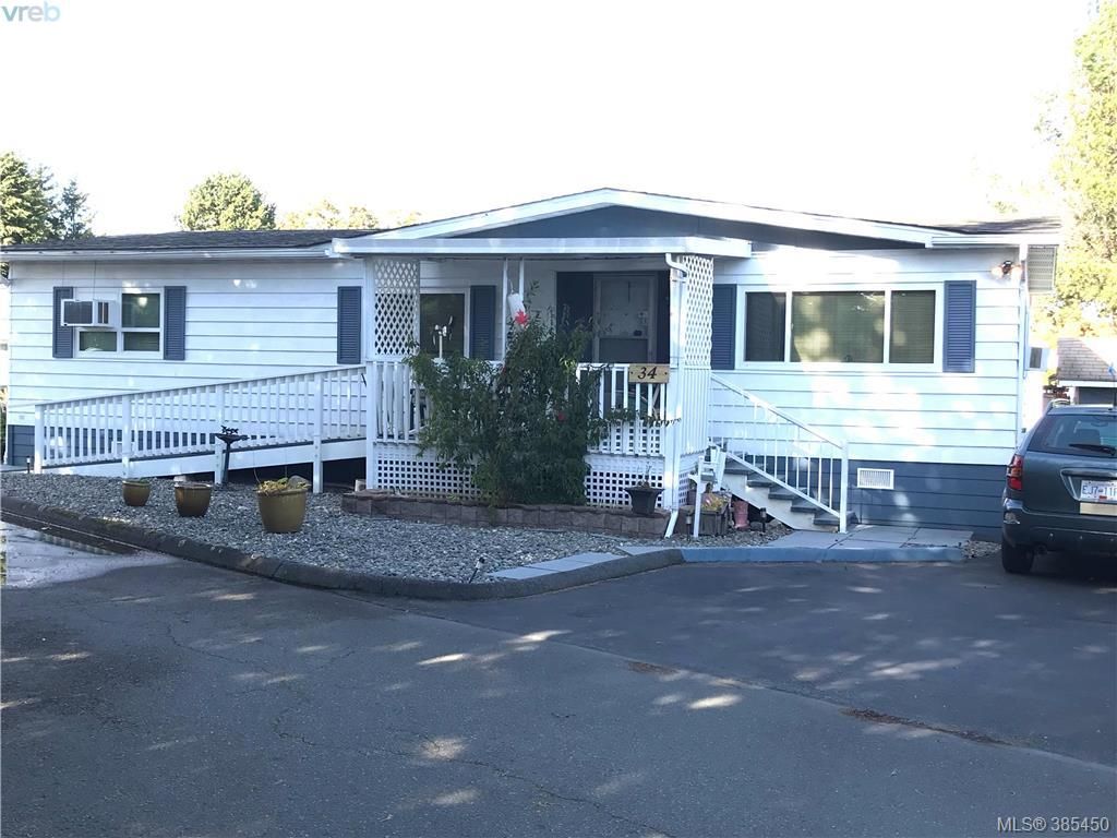 Main Photo: 34 1498 Admirals Rd in VICTORIA: VR Glentana Manufactured Home for sale (View Royal)  : MLS®# 774546