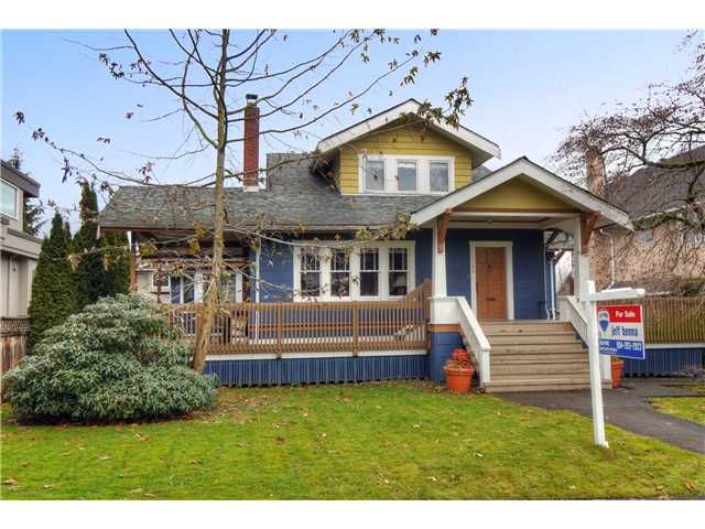 Main Photo: 2249 W 35TH Avenue in Vancouver: Quilchena House for sale in "KERRISDALE/QUILCHENA" (Vancouver West)  : MLS®# V927101