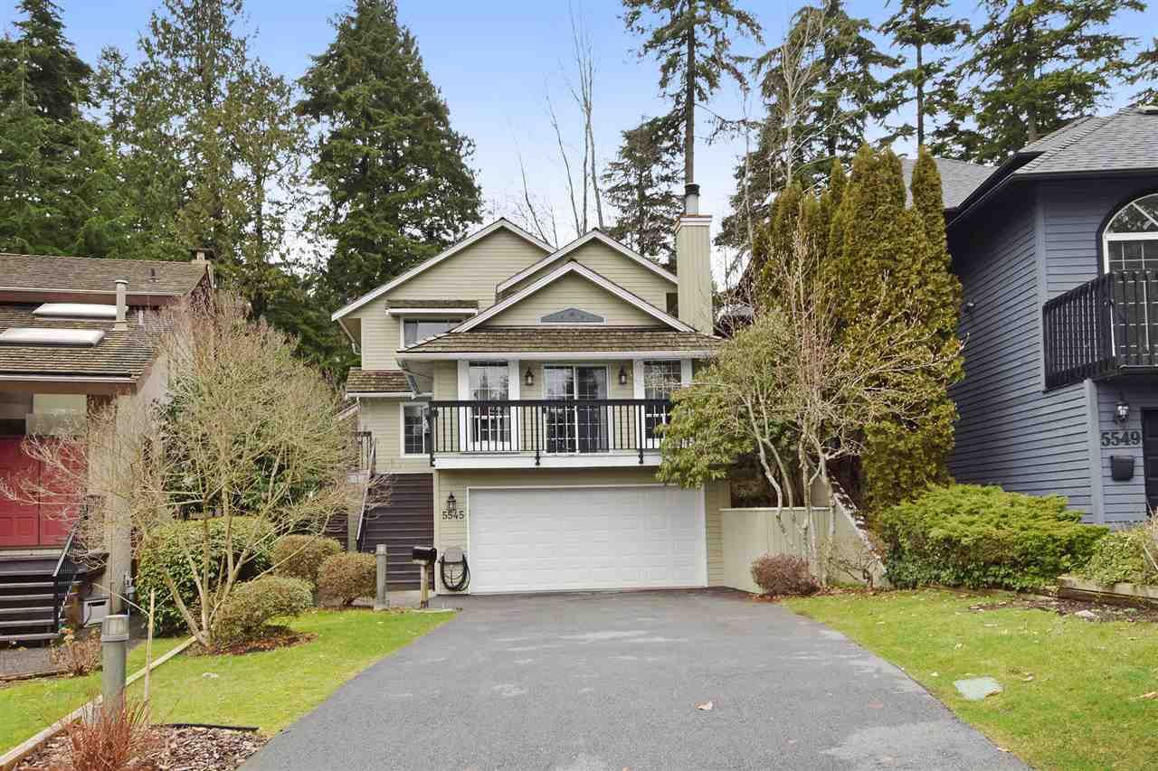 Main Photo: 5545 DEERHORN Lane in North Vancouver: Grouse Woods House for sale in "GROUSEWOODS" : MLS®# R2031482