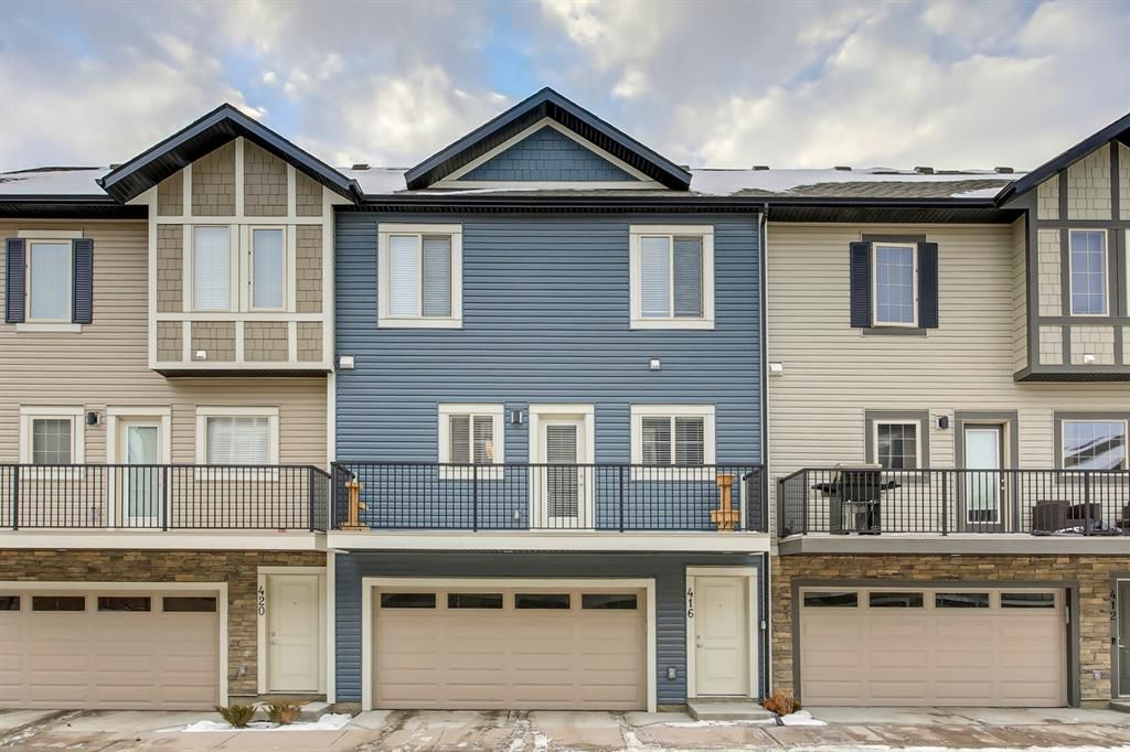 Main Photo: 416 LEGACY Point SE in Calgary: Legacy Row/Townhouse for sale : MLS®# A1062211