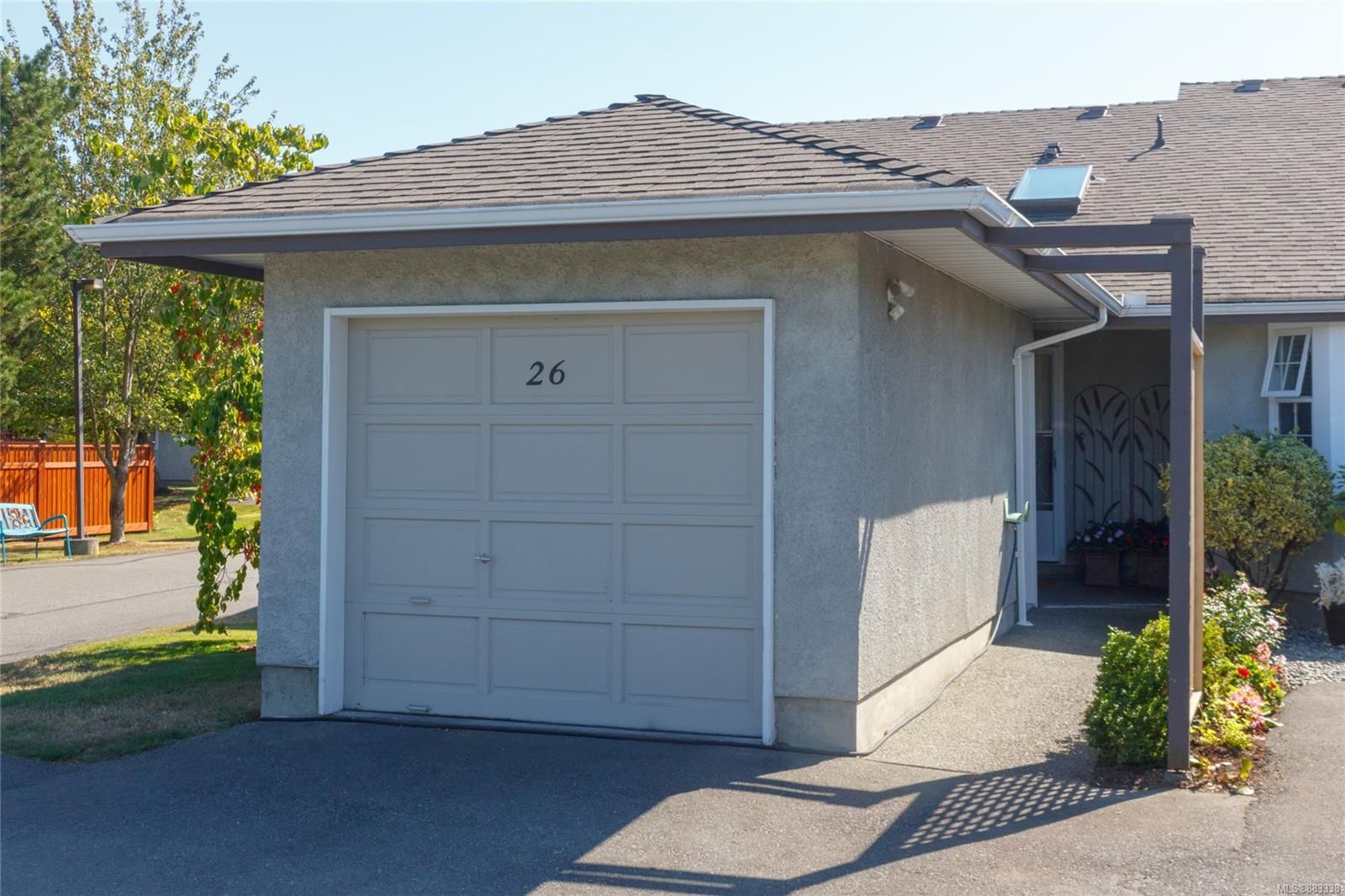 Nicely maintained 2 bedroom townhome in coveted Twin Oaks Village