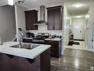 Photo 3: 410 Crystallina Nera Drive in Edmonton: Zone 28 House Half Duplex for sale : MLS®# E4383583