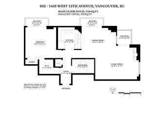 Photo 36: 602 1405 W 12TH Avenue in Vancouver: Fairview VW Condo for sale in "The Warrenton" (Vancouver West)  : MLS®# R2548052