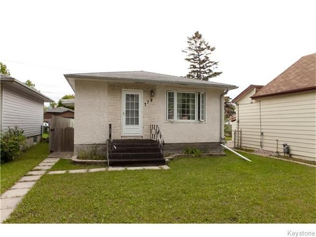 Main Photo: 778 Talbot Avenue in Winnipeg: East Kildonan Residential for sale (3B)  : MLS®# 1624155