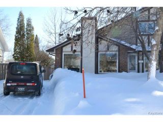 Photo 1: 14 Sandy Lake Place in WINNIPEG: Fort Garry / Whyte Ridge / St Norbert Residential for sale (South Winnipeg)  : MLS®# 1404040