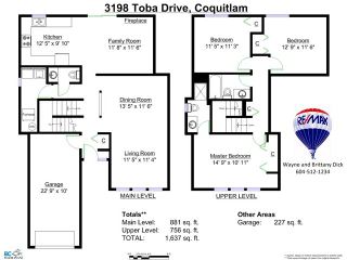 Photo 3: 3198 TOBA Drive in Coquitlam: New Horizons House for sale in "NEW HORIZONS" : MLS®# V1120727