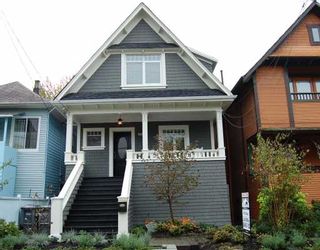 Photo 1: 2012 WILLIAM Street in Vancouver: Grandview VE House for sale (Vancouver East)  : MLS®# V795593