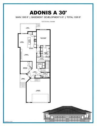Photo 2: 4212 63 Avenue: Innisfail Semi Detached (Half Duplex) for sale : MLS®# A2057851