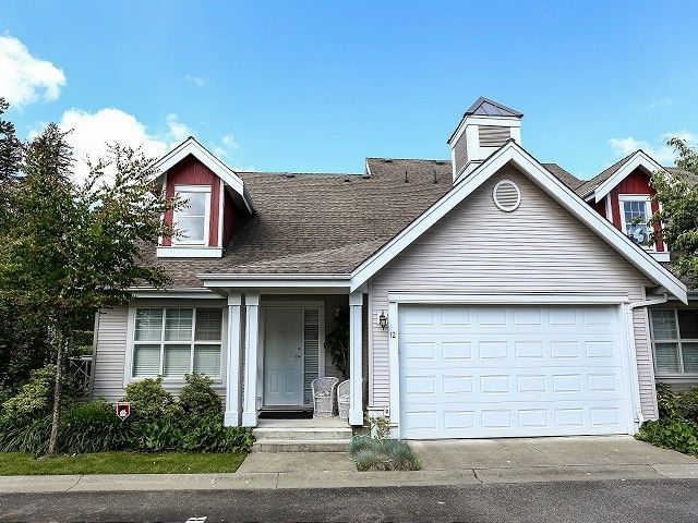 Main Photo: 12 16995 64TH Avenue in Surrey: Cloverdale BC Townhouse for sale in "The Lexington" (Cloverdale)  : MLS®# F1314303