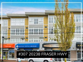 Photo 1: 307 20238 FRASER Highway in Langley: Langley City Condo for sale in "THE MUSE" : MLS®# R2685914