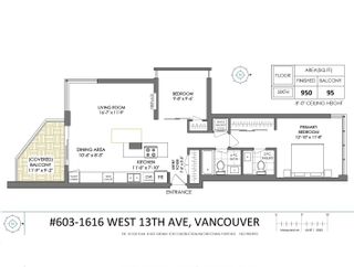 Photo 31: 603 1616 W 13TH Avenue in Vancouver: Fairview VW Condo for sale in "Granville Gardens" (Vancouver West)  : MLS®# R2786288