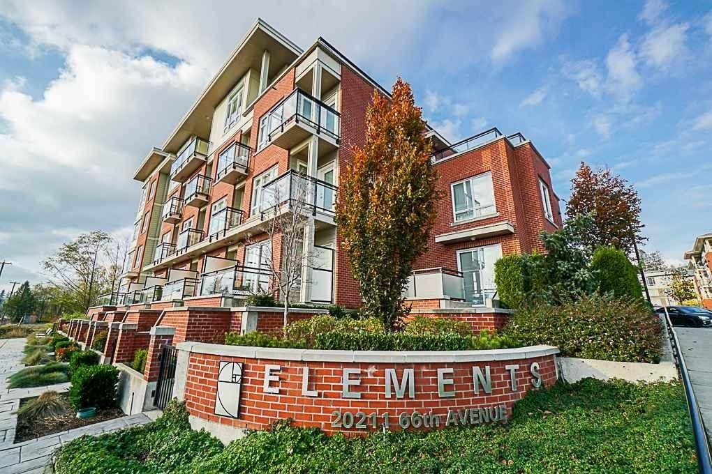 Main Photo: C213 20211 66 Avenue in Langley: Willoughby Heights Condo for sale in "Elements" : MLS®# R2812016