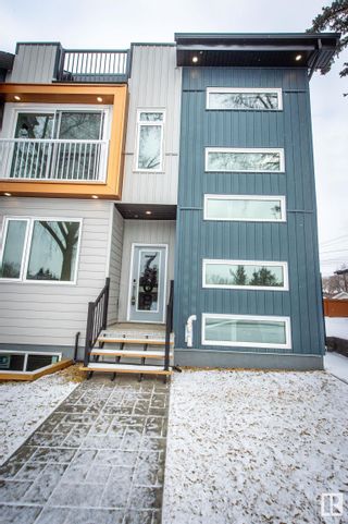 Photo 1: 7808 98A Avenue in Edmonton: Zone 19 House Half Duplex for sale : MLS®# E4378824