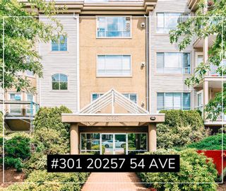 Photo 1: 301 20257 54 Avenue in Langley: Langley City Condo for sale in "OXFORD COURT" : MLS®# R2716478