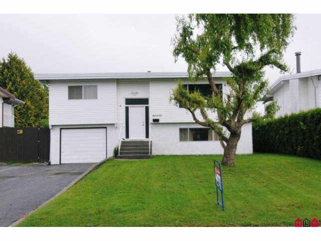 Main Photo: 46403 CORNWALL in Chilliwack: Chilliwack E Young-Yale House for sale : MLS®# H1003598