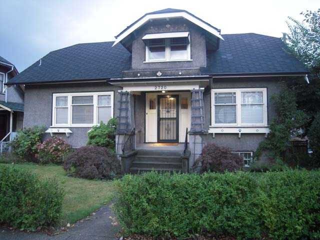 Main Photo: 2720 Fraser Street in Vancouver: Mount Pleasant VE House for sale (Vancouver East)  : MLS®# V912519