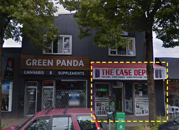 Main Photo: 2857 West Broadway Street in Vancouver: Kitsilano Retail for lease