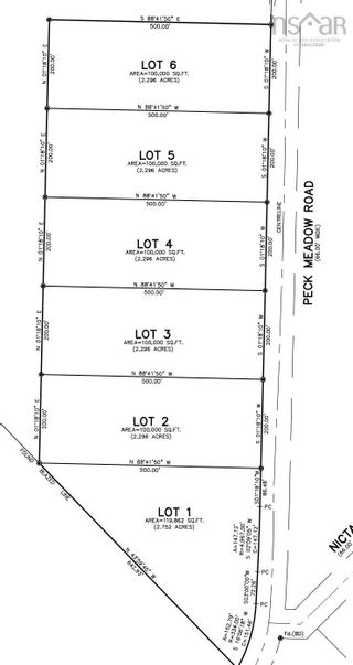 Photo 2: Lot 2 Peck Meadow Road in Robinsons Corner: Kings County Vacant Land for sale (Annapolis Valley)  : MLS®# 202126860