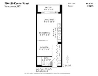 Photo 17: 710 189 KEEFER Street in Vancouver: Downtown VE Condo for sale in "KEEFER BLOCK" (Vancouver East)  : MLS®# R2655350