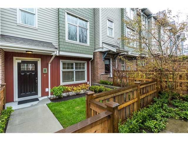 Main Photo: # 8 3380 FRANCIS CR in Coquitlam: Burke Mountain Condo for sale : MLS®# V1113315