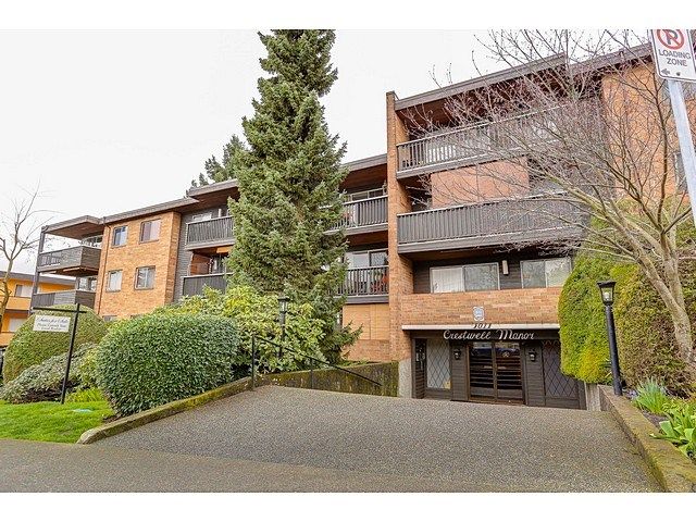 Main Photo: 211 1011 FOURTH Avenue in New Westminster: Uptown NW Condo for sale in "CRESTWELL MANOR" : MLS®# R2045059