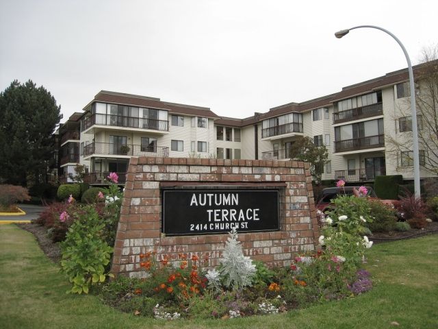 Main Photo: 203 2414 CHURCH Street in Abbotsford: Abbotsford West Condo for sale in "AUTUMN TERRACE" : MLS®# F1225920