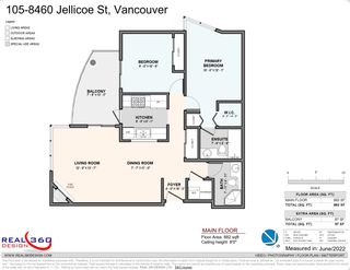 Photo 20: 105 8460 JELLICOE Street in Vancouver: South Marine Condo for sale (Vancouver East)  : MLS®# R2702193